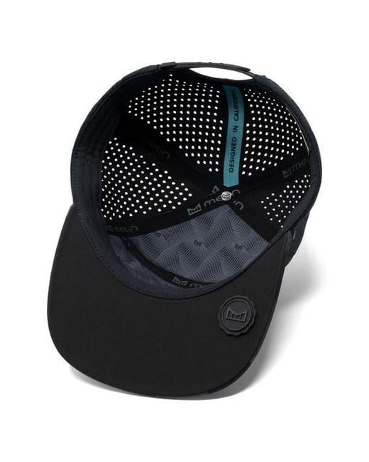 Melin Blue Trenches Hydrolite Adjustable Performance Ball Cap for men