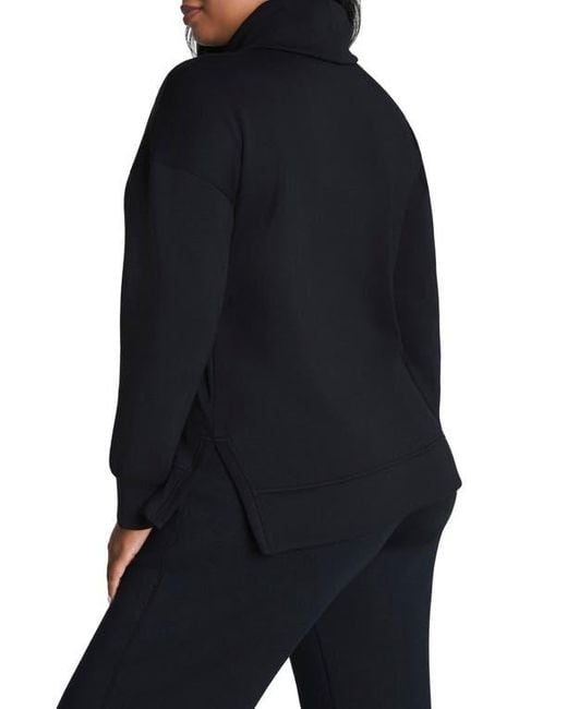 Spanx Black Air Essentials Tunic Sweatshirt