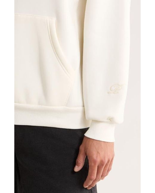 PacSun White Solid Hoodie for men