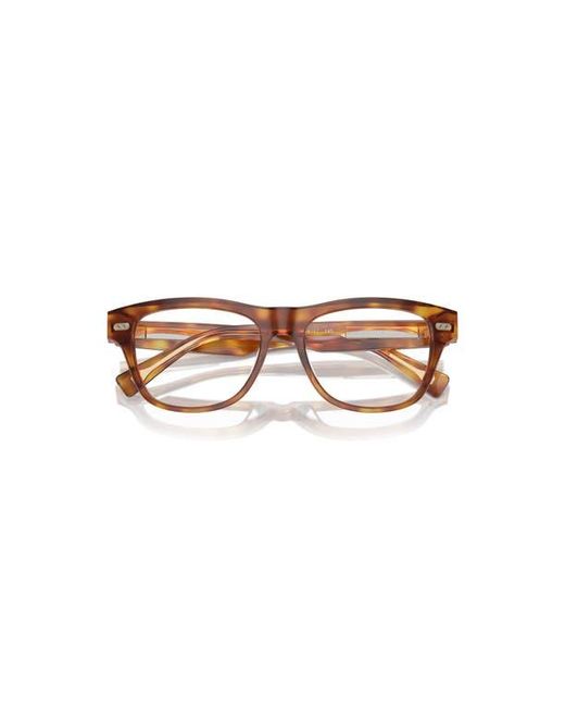 Brunello Cucinelli Multicolor 54Mm Rectangle Optical Glasses for men