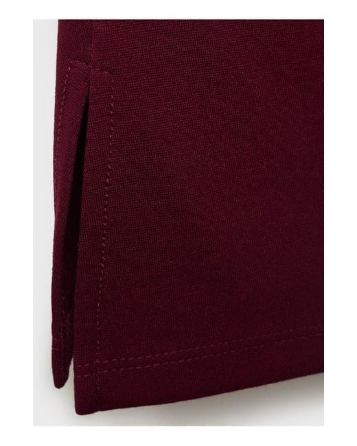Mango Purple Ruched One-Shoulder Top