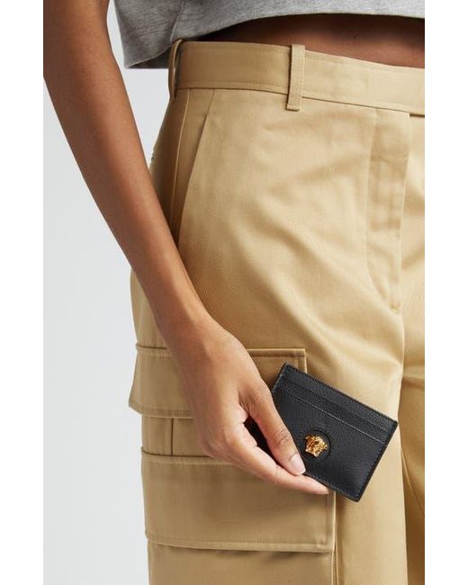 Versace Black Medusa Card Case