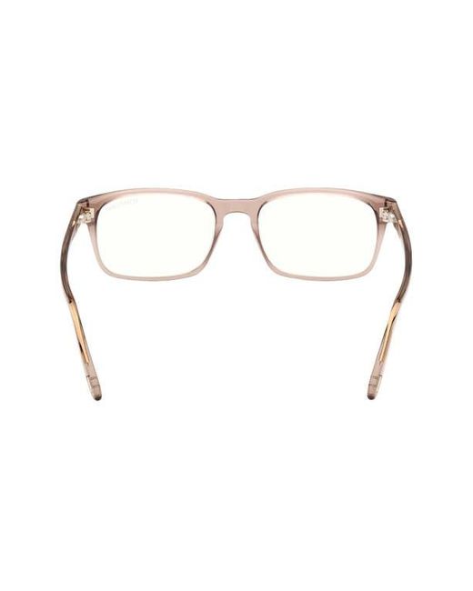 Tom Ford Multicolor 54Mm Rectangular Light Blocking Glasses for men