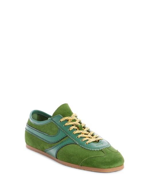 Dries Van Noten Green Low Top Sneaker