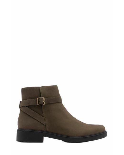 ABEO Brown Compass Buckle Boot