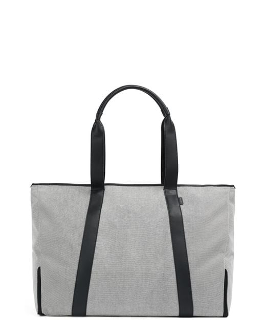AWAY Black Transit Canvas Tote