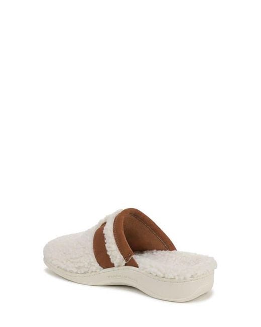 Vionic Natural Izzy Faux Shearling Clog