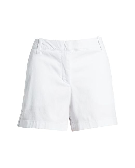 Caslon White Caslon(r) Twill Shorts