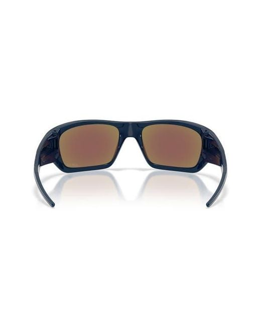 Oakley Blue Masseter 60Mm Rectangle Sunglasses for men