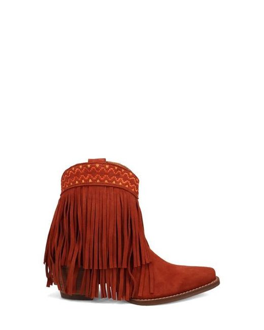 Dingo Red Tapadero Western Boot