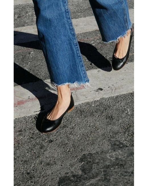 Margaux Black The Demi Flat
