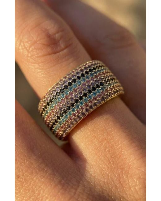 Native Gem White Billionaire Ring
