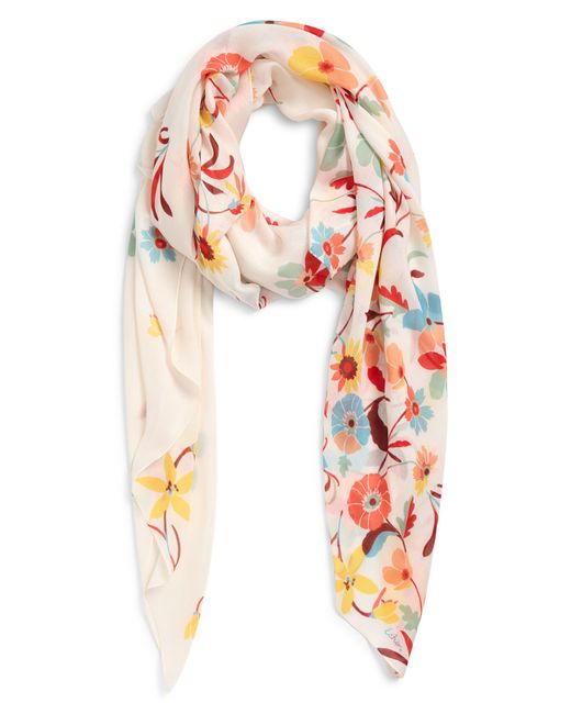 Echo Pink Falling Flowers Wrap