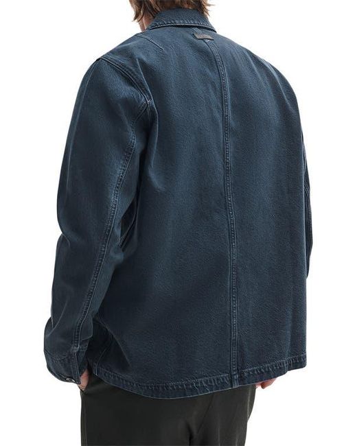 Rag & Bone Blue Evan Denim Chore Jacket for men