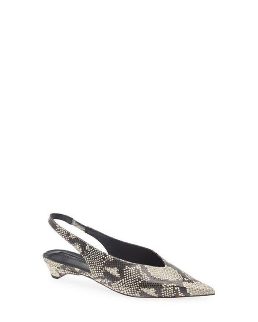 Tony Bianco Metallic Esmae Slingback Pump