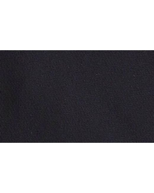 Cinq À Sept Black Sequin Floral Scrunched Sleeve Blazer