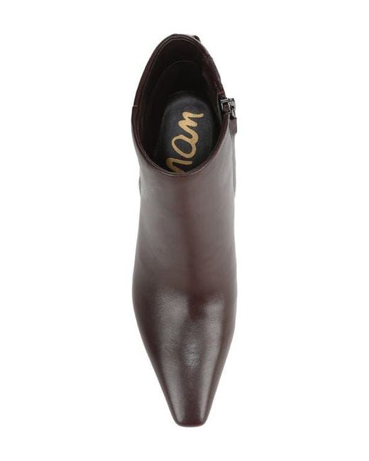 Sam Edelman Brown Saige Bootie