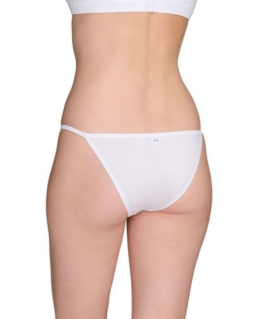 CUUP Blue The Cotton String Bikini
