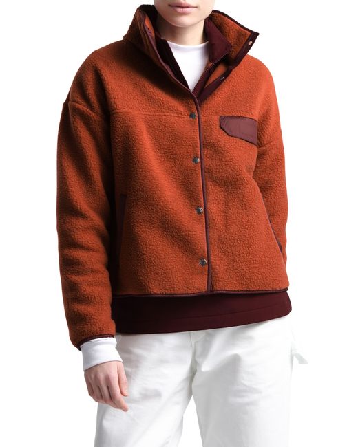 The North Face Red Cragmont Fleece Jacket