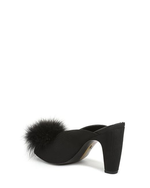 Sam Edelman Black Witney Feather Embellished Pump