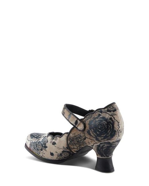 Spring Step Black Adodora Mary Jane Pump