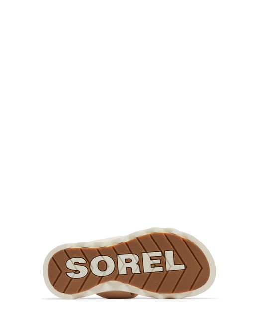 Sorel Natural Viibe Twist Slide Sandal