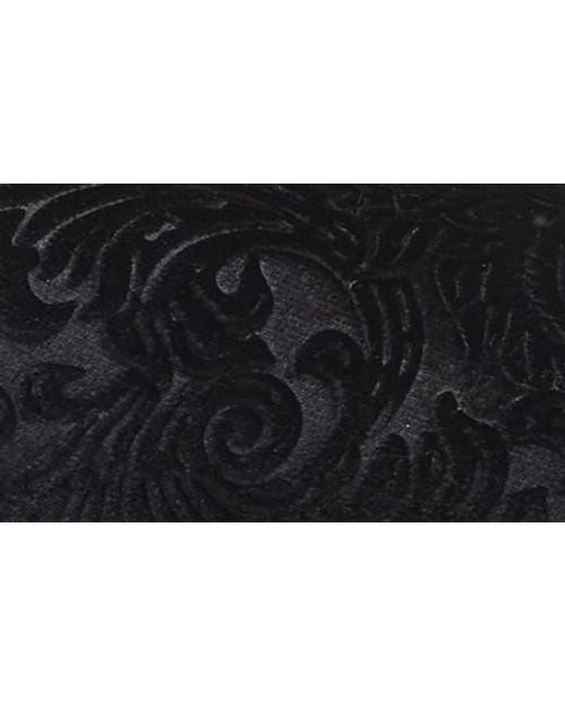 Mezlan Black Travolta Velvet Loafer for men