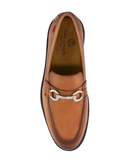 Marc Joseph New York Brown Bond Street Bit Loafer for men