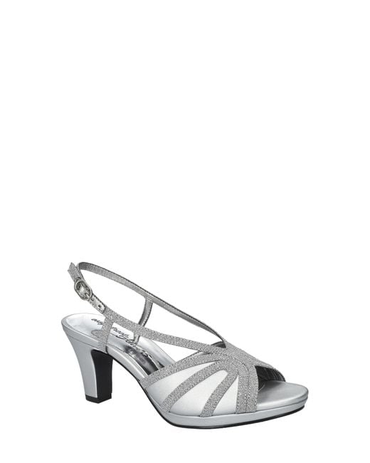 Easy Street Metallic Nell Sandal