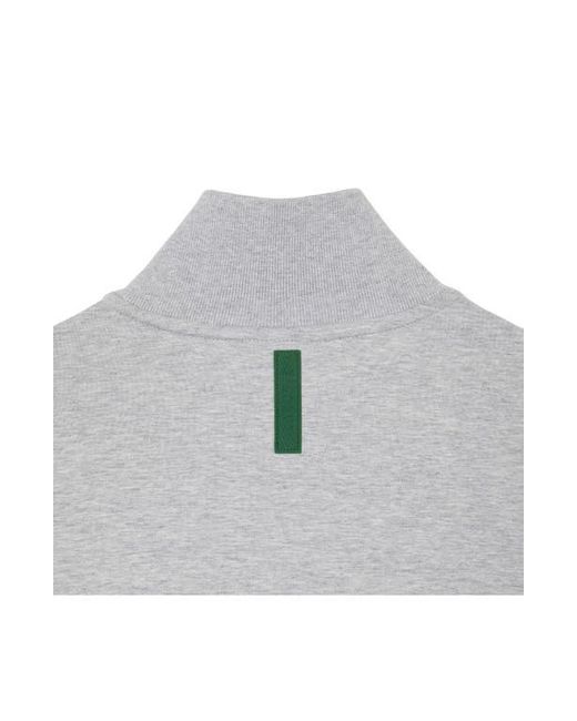 Lacoste Gray Zip-Up Jacket for men