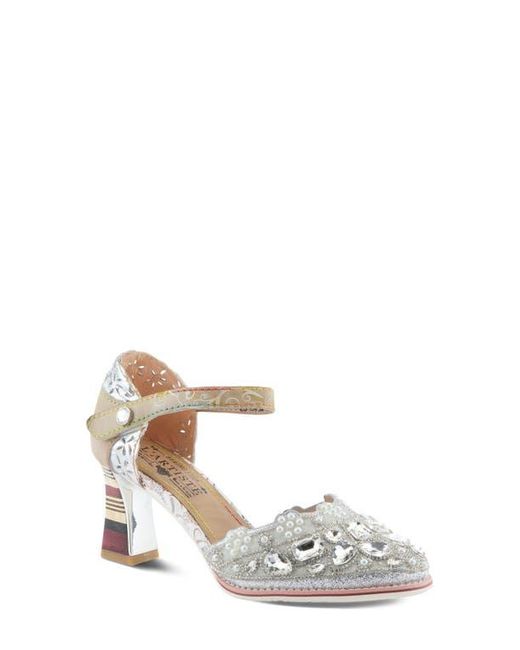 Spring Step Metallic Gem Pump