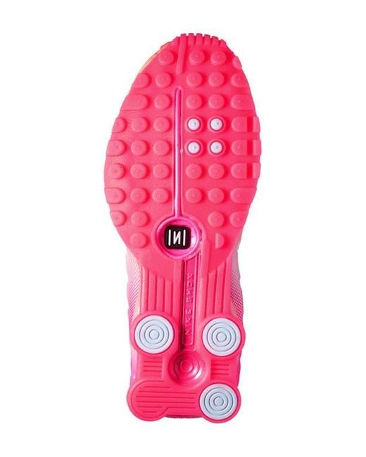 Nike Pink Shox R4 Sneaker