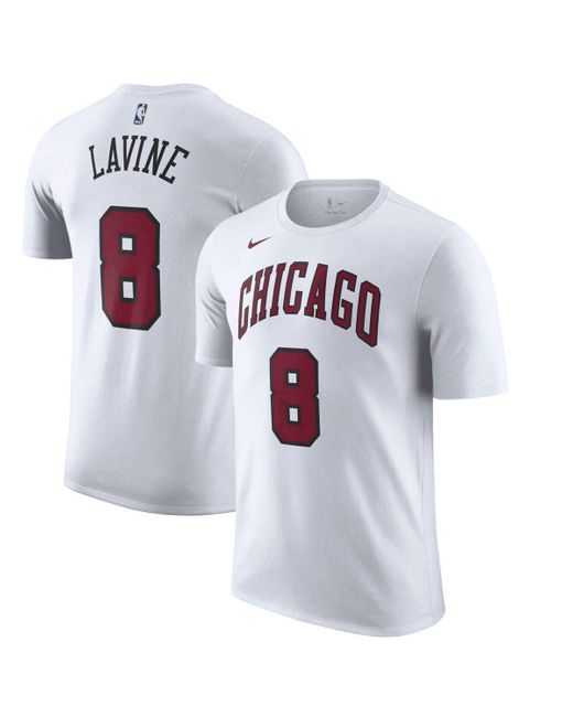 Nike Zach Lavine Chicago Bulls 2022 23 City Edition Name Number
