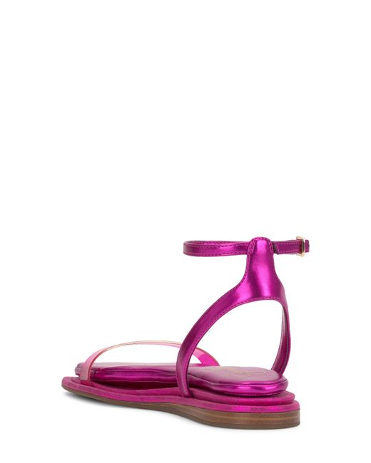 Jessica Simpson Pink Betania Ankle Strap Sandal