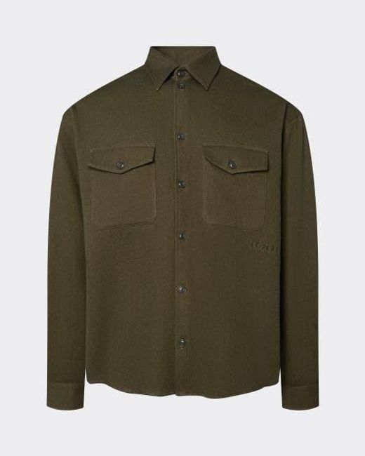 le PERE Green Workwear Button Down