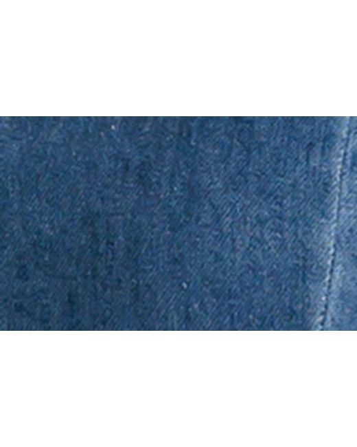 FREEMARKET Blue Sleeveless Denim Minidress