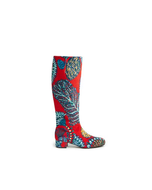 LaDoubleJ Red Edie Boots