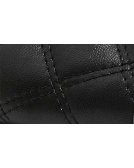 Anne Klein Black Luci Cap Toe Ballet Flat