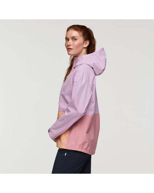 COTOPAXI Purple Cielo Rain Jacket