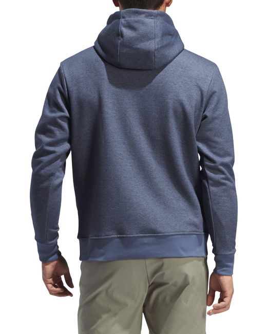 Adidas Originals Blue Aeroready Go-to Pullover Hoodie for men