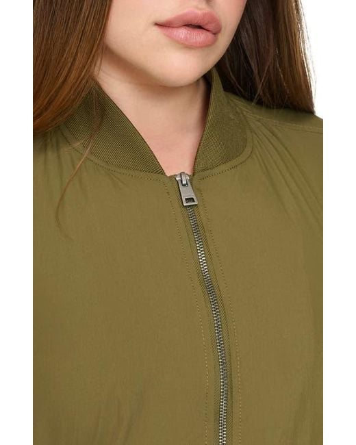 Levi's Green Relaxed Bomber Jacket