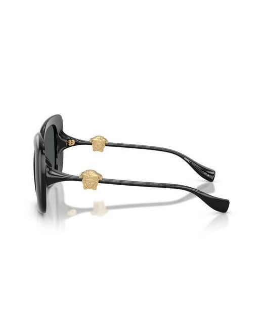 Versace Black 57Mm Square Sunglasses