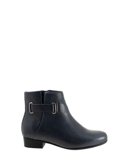Trotters Black Maxwell Bootie