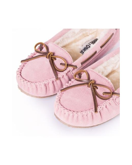 Minnetonka Pink Cally Slipper