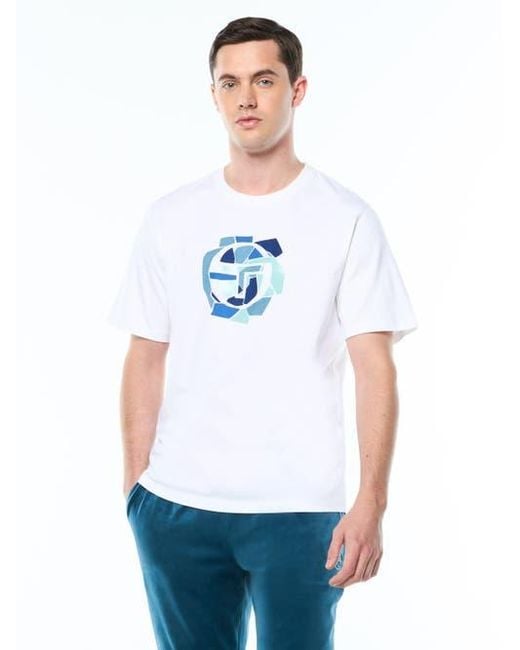 Sergio Tacchini White Pezzi T-Shirt for men