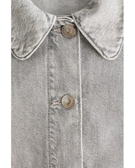 H&M Gray Denim Jacket