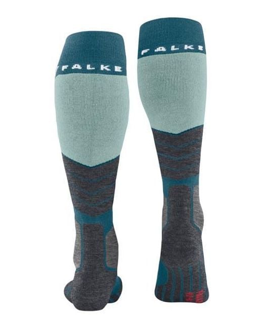 Falke Blue Sk2 Intermediate Ski Socks