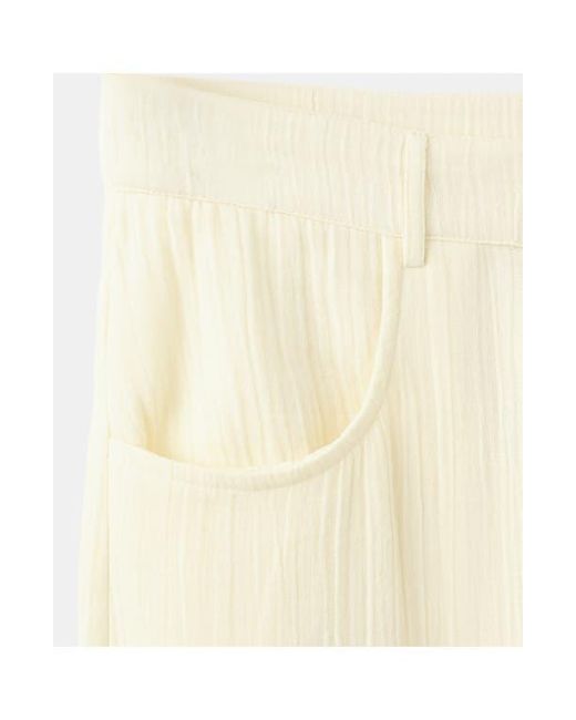 Mango Natural Texture Balloon Pants