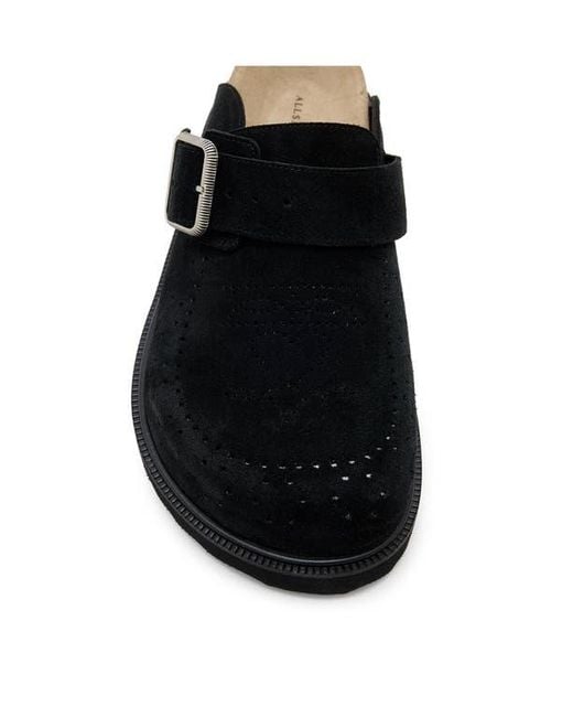 AllSaints Black Randal Mule for men