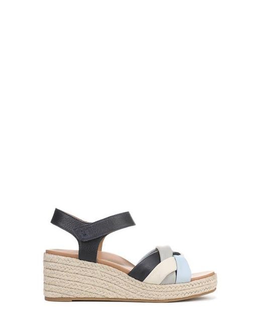 Vionic White Saratoga Wedge Espadrille Sandal